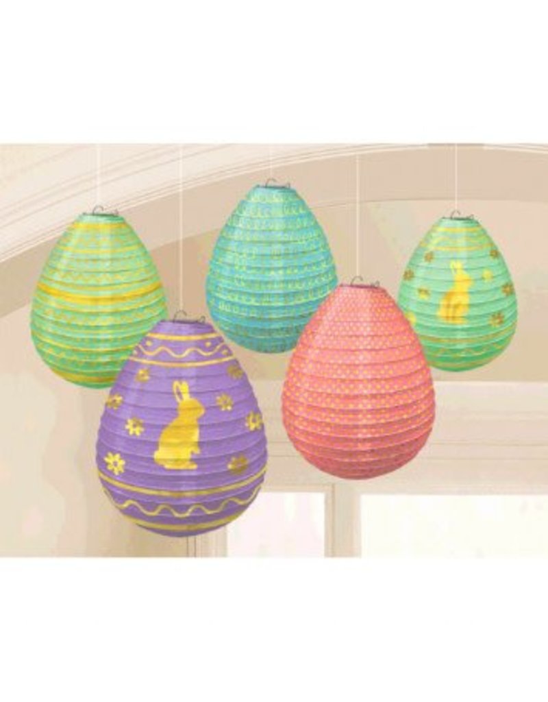 Mini Easter Egg Lantern Eggs w/ Hot Stamp (5)