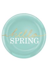 Hello Spring 7 1/2" Coupe Plates (4)