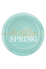 Hello Spring 7 1/2" Coupe Plates (4)