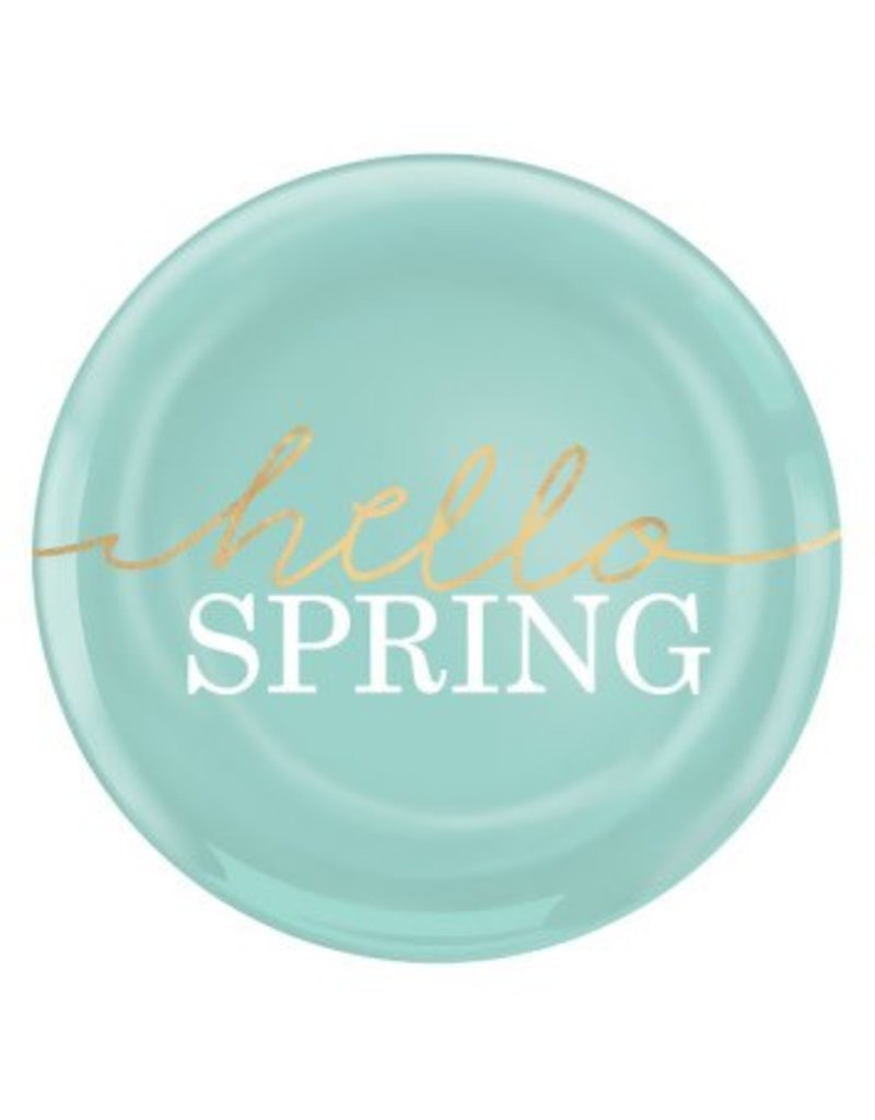 Hello Spring 7 1/2" Coupe Plates (4)