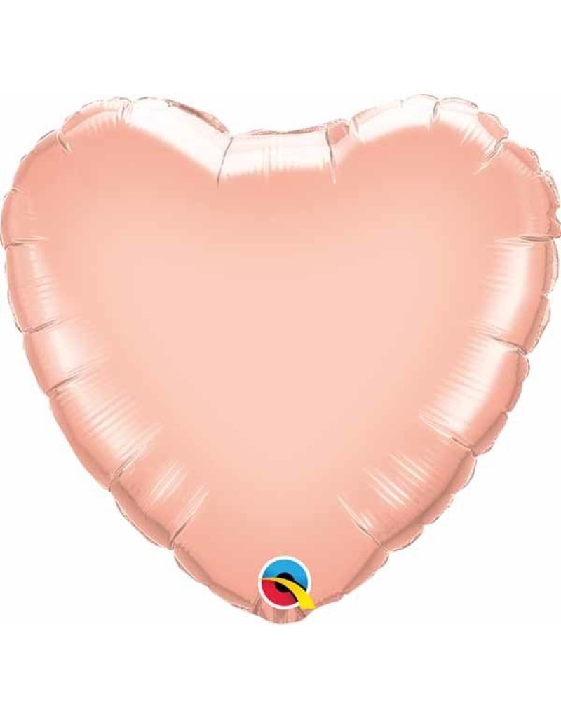 Rose Gold Heart 36" Mylar Balloon