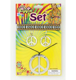Hippie Earring & Necklace Set