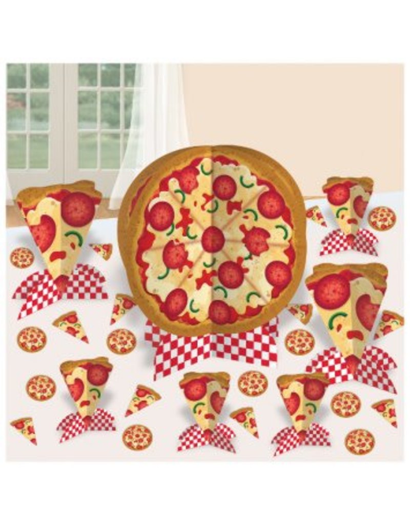 Pizza Party Table Centerpiece Kit