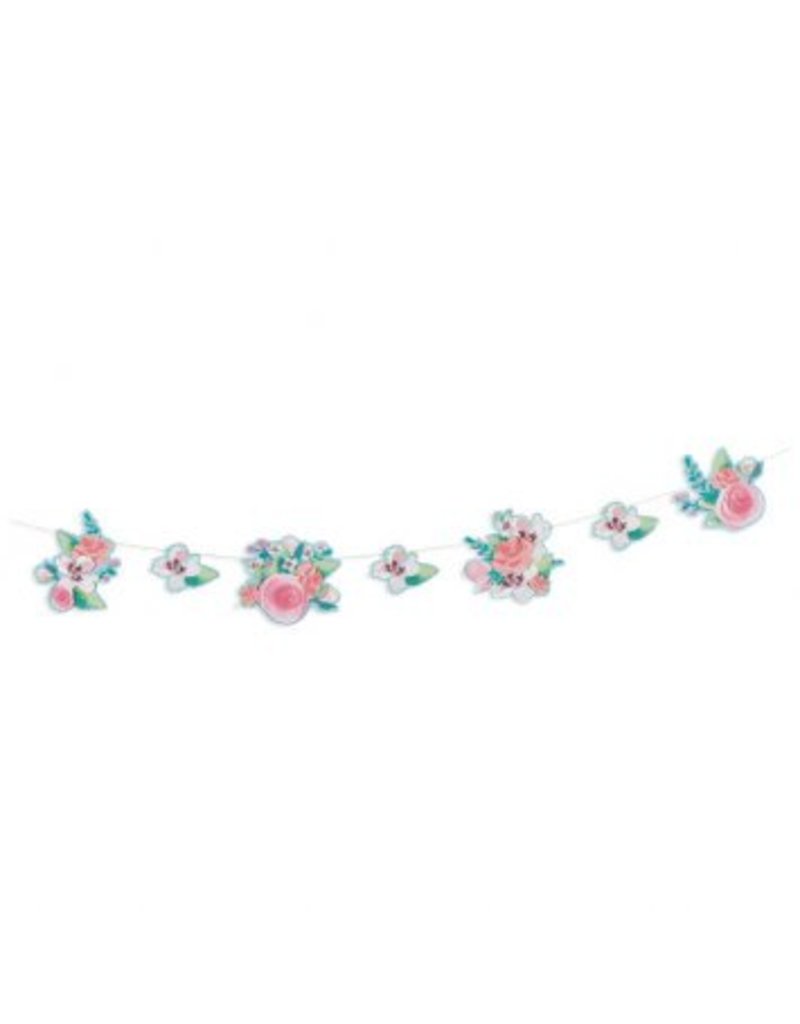 Mint To Be Paper Flower Garland