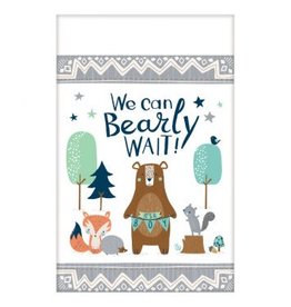 Bear-ly Wait Paper Table Cover