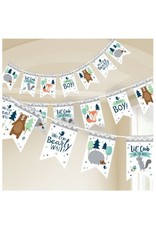 Bear-ly Wait Pennant Banner