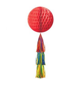 Rainbow Honeycomb Ball w/ Tail