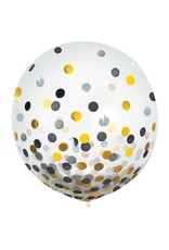 24" Confetti Filled Balloon (With Helium)