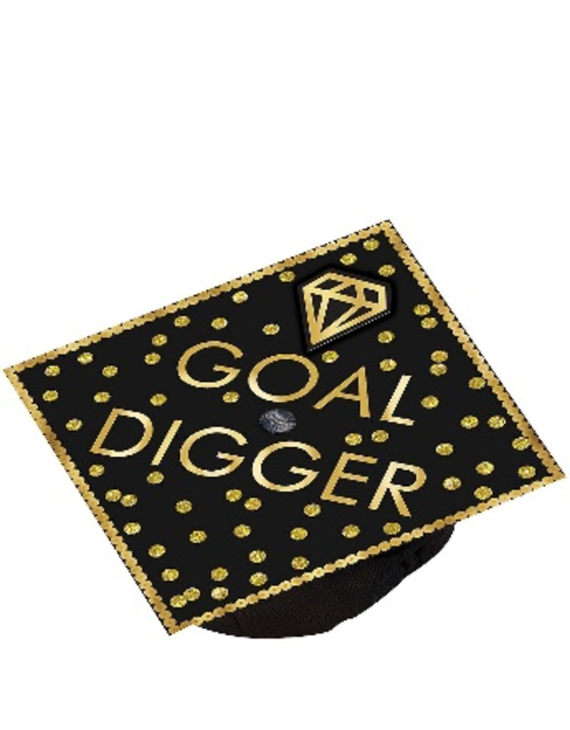Goal Digger Graduation Cap Topper