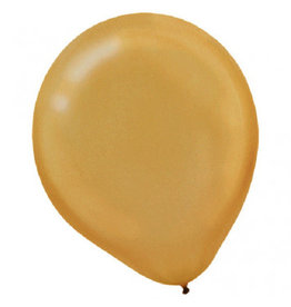 Gold Pearl 11" Latex Balloons (15)
