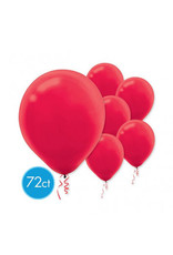 Apple Red 12" Latex Balloons (72)