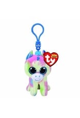 Beanie Boos Blitz Unicorn Keychain