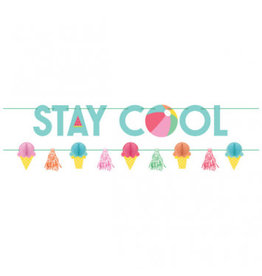 Just Chillin' Stay Cool Banner Kit