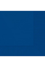 Bright Royal Blue Lunch Napkins 2-Ply (50)