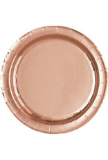 Rose Gold 7" Plates (8)