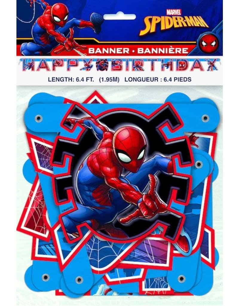 Spiderman Banner 6FT