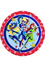 Super Hero Girl 7" Plate (8)