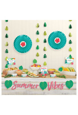 Tropical Jungle Deluxe Buffet Decorating Kit