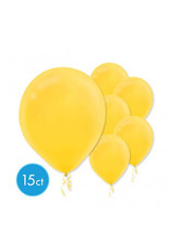 Yellow Sunshine 12" Latex Balloons (15)