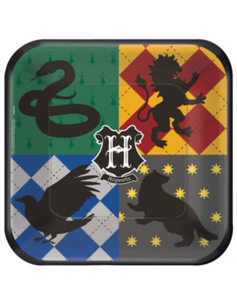 Harry Potter™ Square 9" Plates (8)