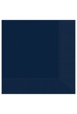 True Navy Luncheon 2-Ply Napkins (50)