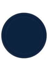 True Navy 9" Paper Plates (20)