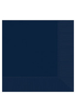 True Navy Beverage Napkins (50)