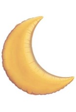 Gold Crescent Moon 35" Mlyar Balloon