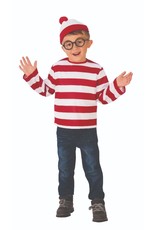 Child Where's Waldo Medium (8-10) Costume