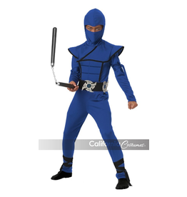Child Blue Stealth Ninja Large (12-14) Costume