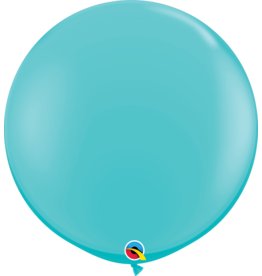 36" Carribbean Blue Balloon (Without Helium)