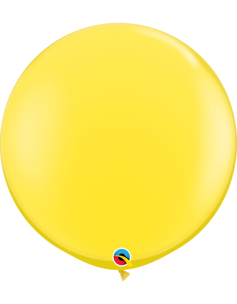 36" Yellow Balloon (Without Helium)