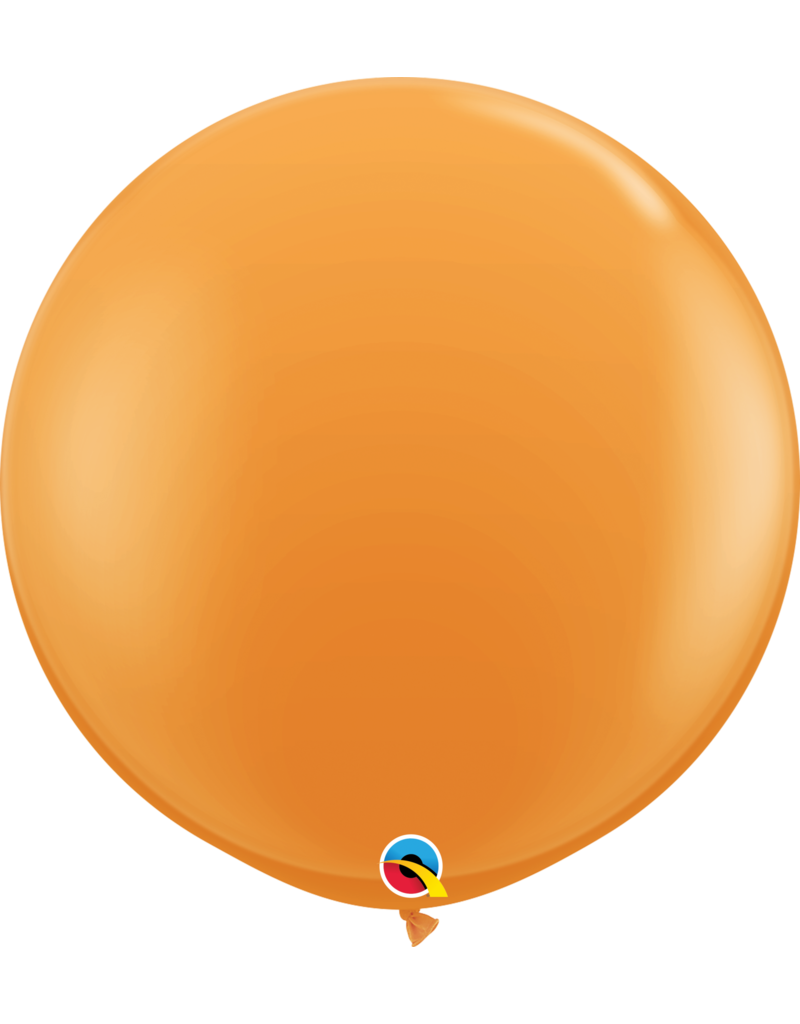 36" Orange Balloon (Without Helium)