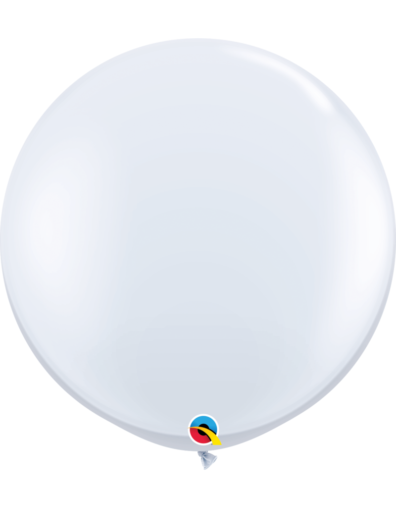 36" White Balloon (Without Helium)