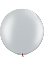 30" Silver Balloon (Without Helium)