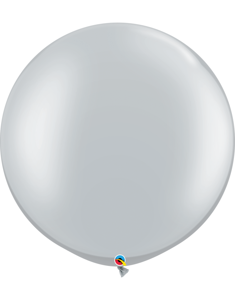 30" Silver Balloon (Without Helium)