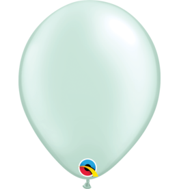 11" Pearl Mint Green Latex Balloon (Without Helium)