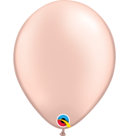 11" Pearl Peach Latex Balloon (Without Helium)