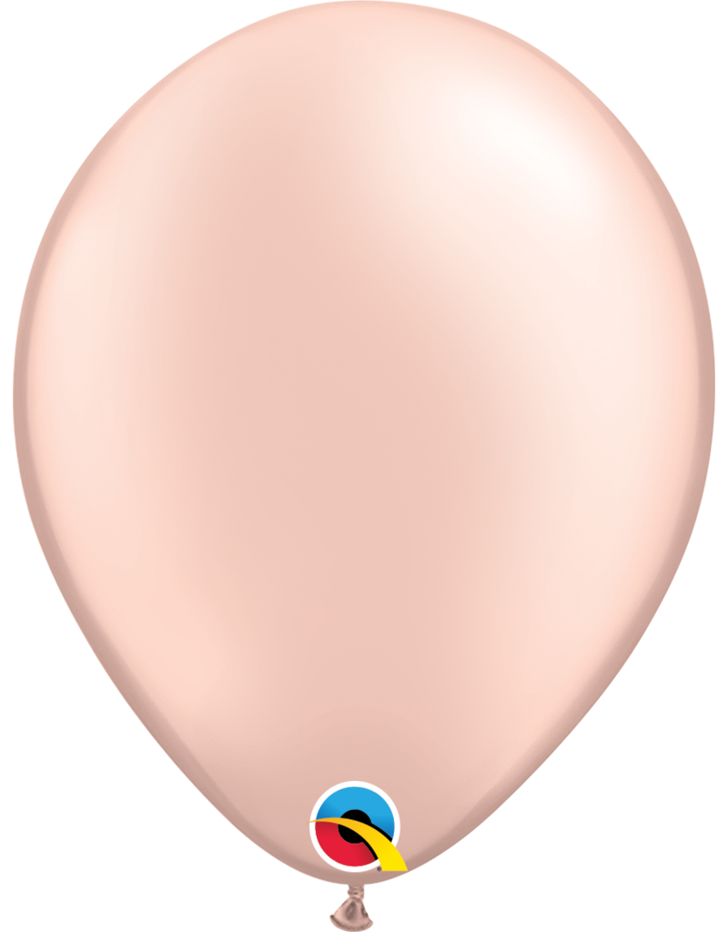 11" Pearl Peach Latex Balloon (Without Helium)