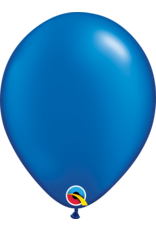 11" Pearl Sapphire Blue Latex Balloon (Without Helium)