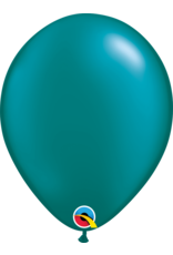 11" Pearl Teal Latex Balloon (Without Helium)