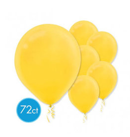 Yellow Sunshine 12" Latex Balloons (72)