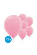 New Pink 12" Latex Balloons (72)
