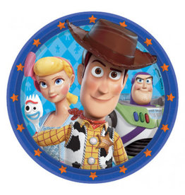 Disney/Pixar Toy Story 4 Round 7" Plates (8)