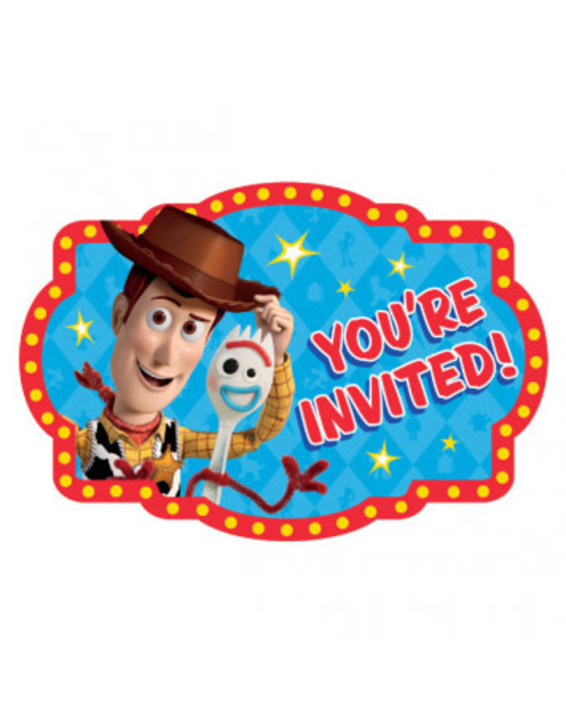 Disney/Pixar Toy Story 4 Postcard Invitation (8)
