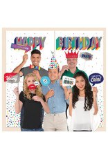 Here's To Your Birthday Selfie Scene Setters® w/Photo Props