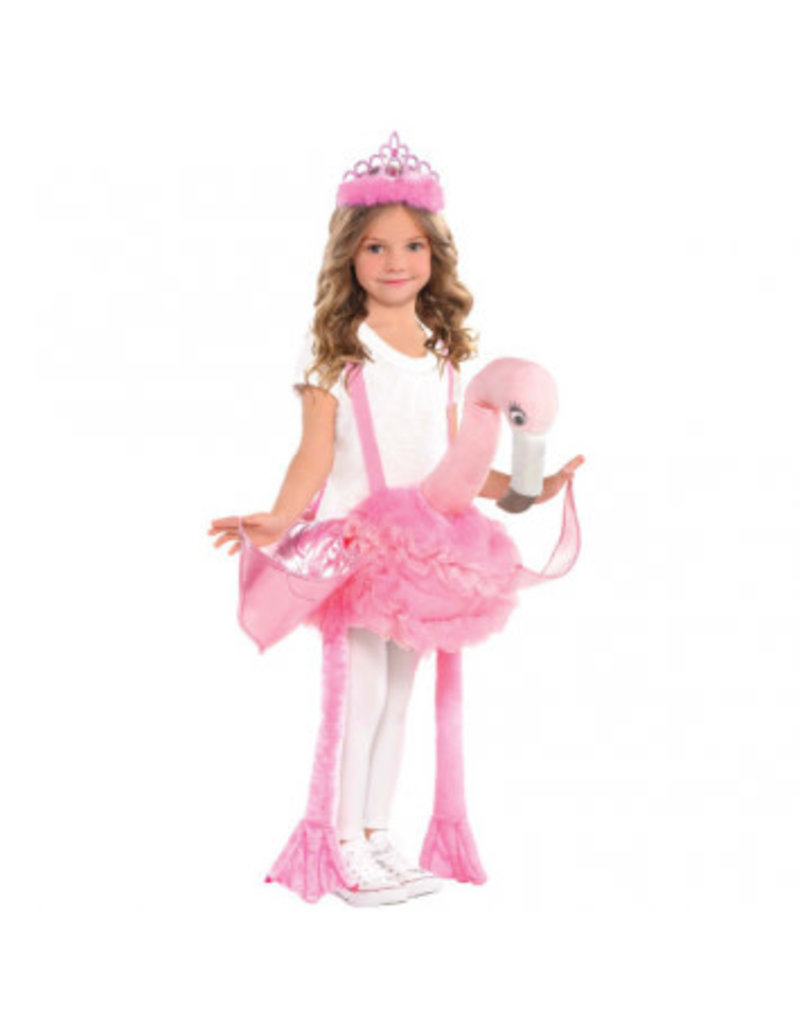 Child Ride-On Flamingo - Child Standard Costume