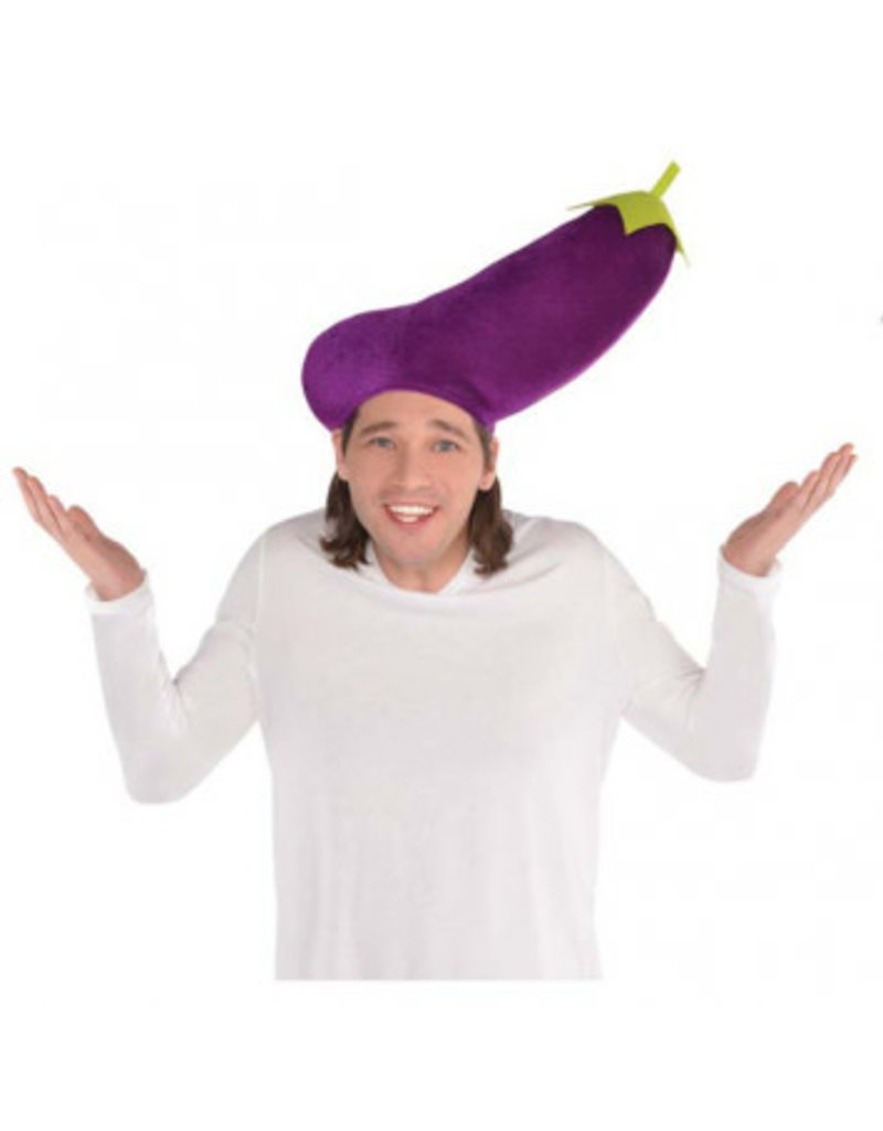 Eggplant Hat