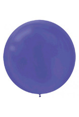 24" Purple Balloon (With Helium)