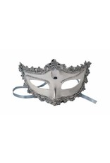 Silver Mask With Ties